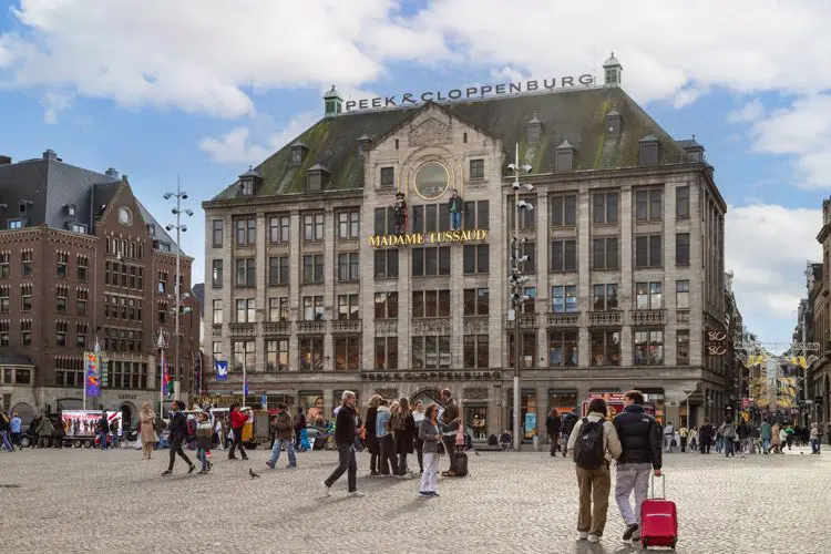 Museu de bonecos de cera, em Amsterdam.