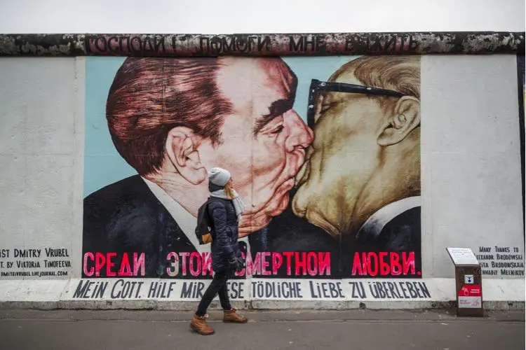 Mural do East side gallery
