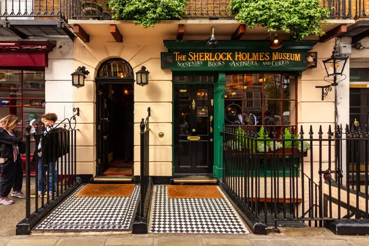 Museu do Sherlock Holmes, visto de frente