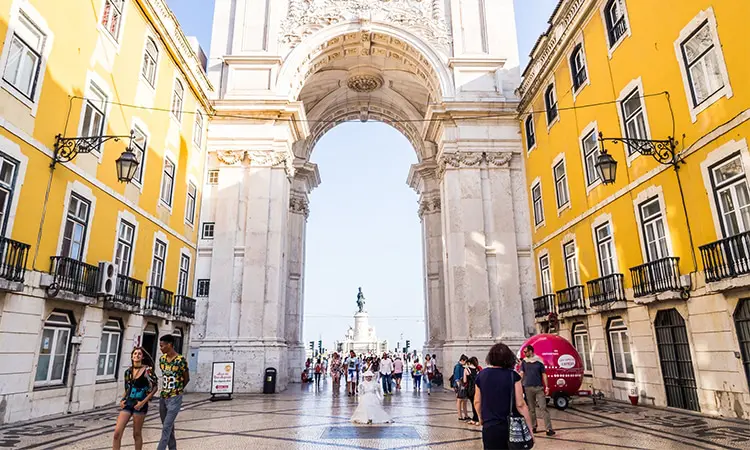2 dias em Lisboa Arco Rua Augusta