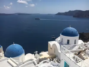 Paisagens de Santorini