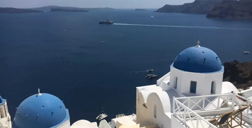Paisagens de Santorini