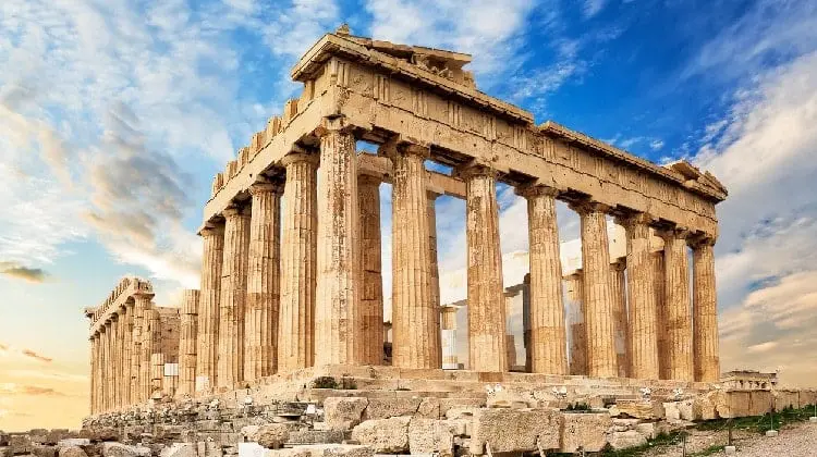 Ruínas do Partenon de Atenas