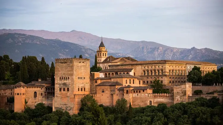 Vista da Alhambra de Granada