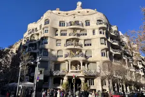 Fachada da casa Casa Milà