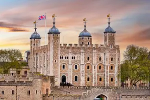 Torre de Londres um dos mais famosos castelos da Inglaterra.