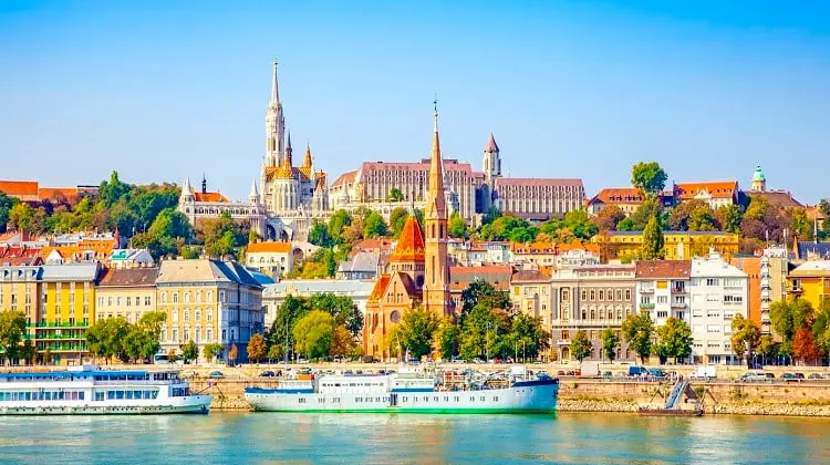 Rio Danúbio, em Budapeste.