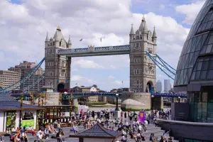 Tower Bridge em Londres, uma das cidades mais bonitas da Inglaterra.