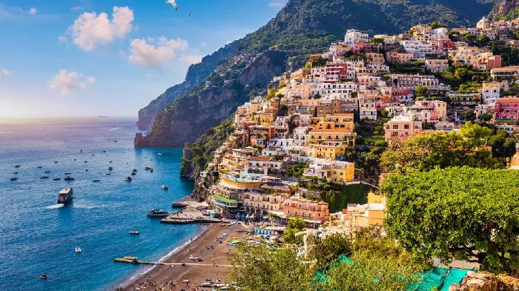 Positano, na Itália