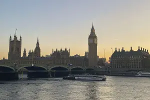 Rio Tâmisa em Londres