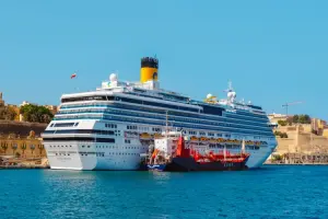 O Mediterrâneo é uma das principais rotas de cruzeiro pela Europa.