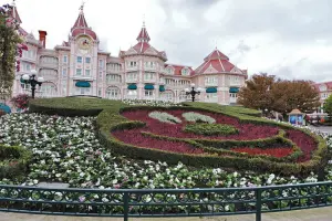 entrada do parque mais visitado da Europa