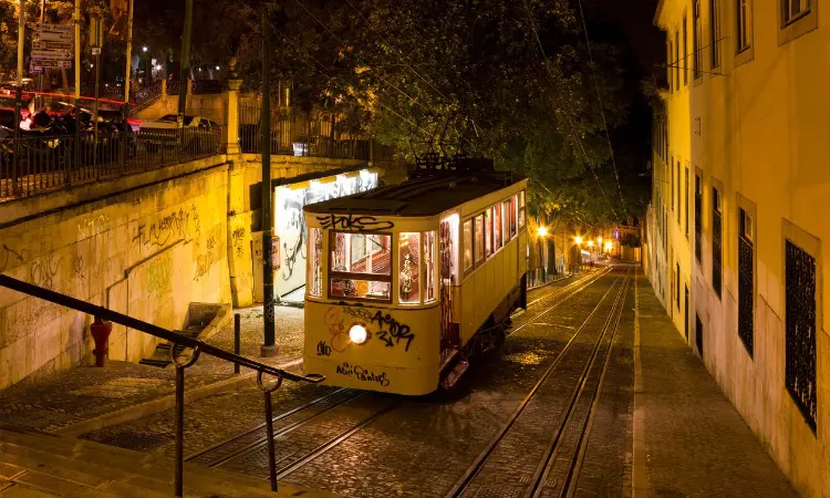 Elevador da Glória em Lisboa
