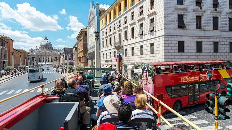 Hop-on hop-off em Roma