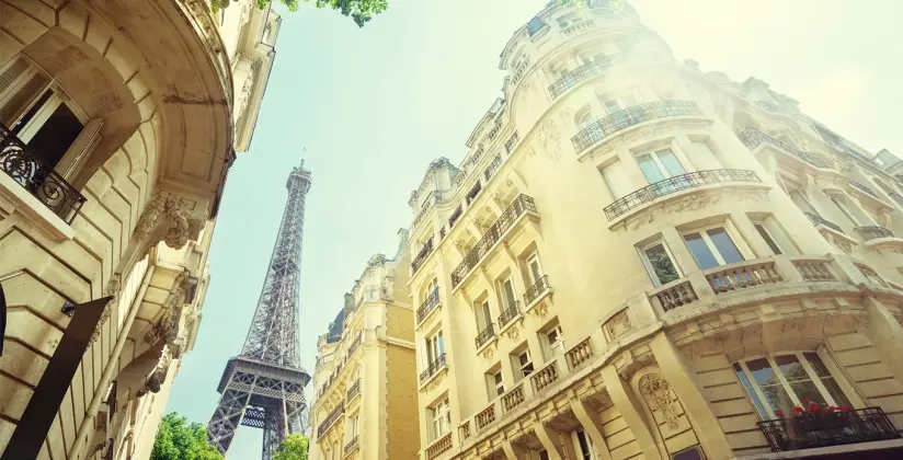 hotéis com vista para a torre eiffel
