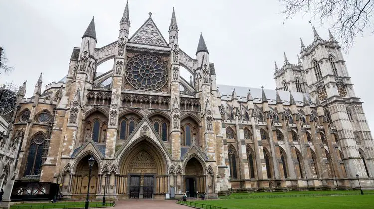 Abadia de Westminster durante o inverno