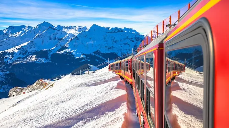 Jungfraujoch é um destino na Suíça