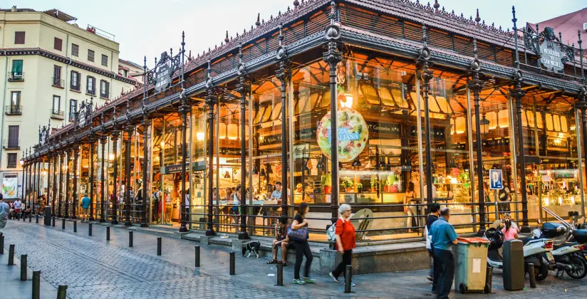 mercado de san miguel em madrid