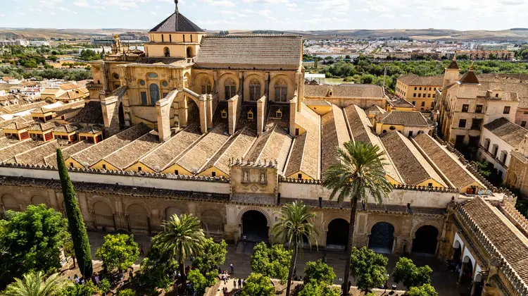 Mesquita Catedral de Córdoba vista de cima
