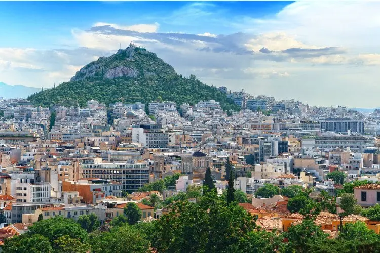 Monte Licabeto, em Atenas