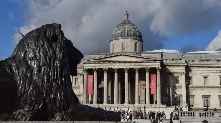 Fachada do Museu National Gallery
