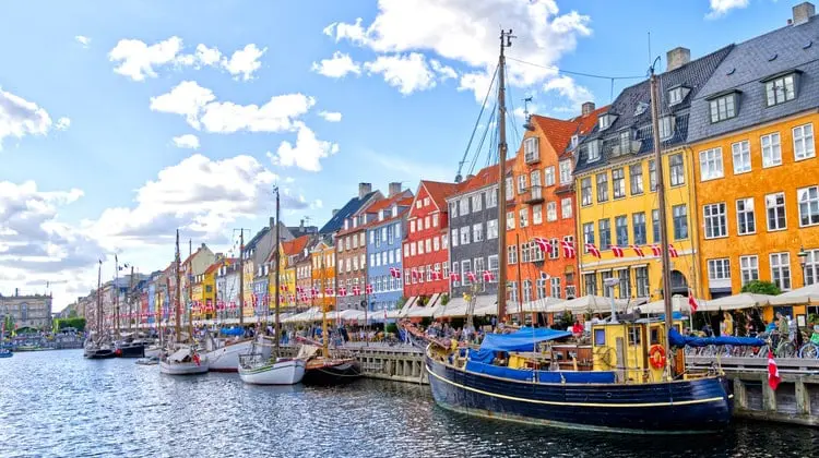 Canal de Nyhavn, Copenhagen
