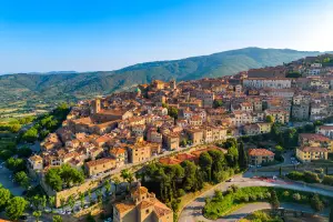 Cortona, na Toscana
