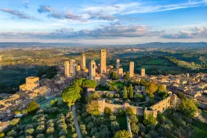San Gimignano, na Toscana