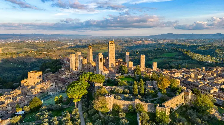 San Gimignano, na Toscana