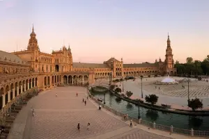 Praça de Espanha, em Sevilha