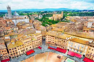 Vista aérea de Siena