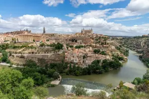 Vista panorâmica de Toledo, Espanha