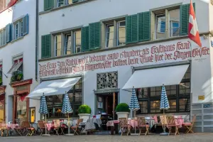 Restaurante na cidade de Zurique, na Suíça