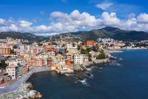 Bairro Boccadasse, em Gênova é opção onde ficar