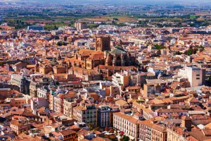 Vista de Granada, Espanha.