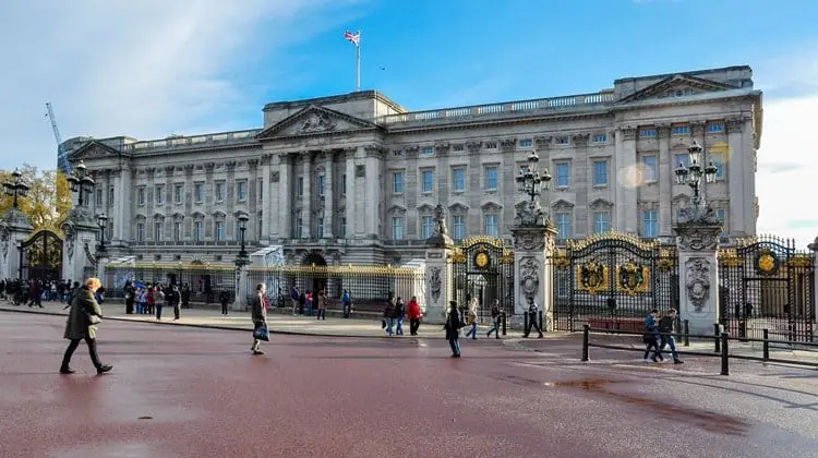 Palácio de Buckingham.