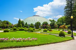 palácio de cristal no porto