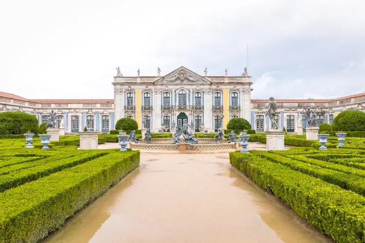 Fachada do Palácio de Queluz