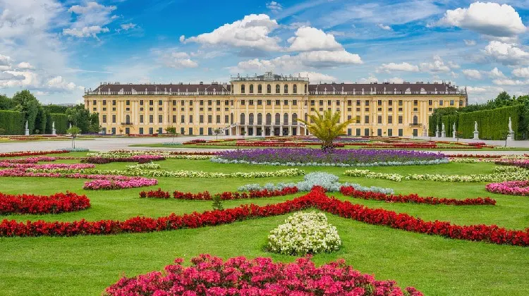 Fachada do Palácio de Schönbrunn