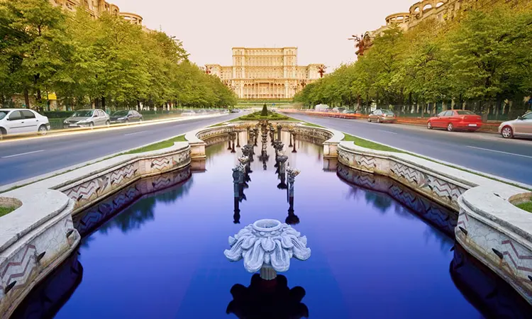 palácio do parlamento em bucareste