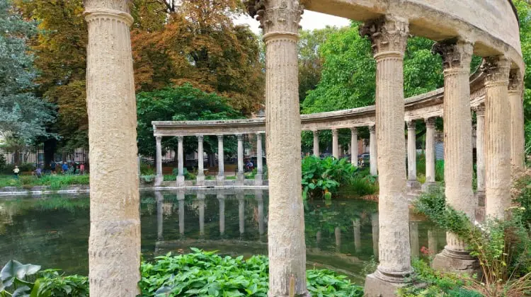 Parc Monceau em Paris