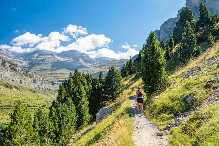 São mais de 45 mil hectares, então há muito o que se fazer no Parque Nacional dos Pirineus