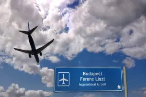 Avião em Budapeste