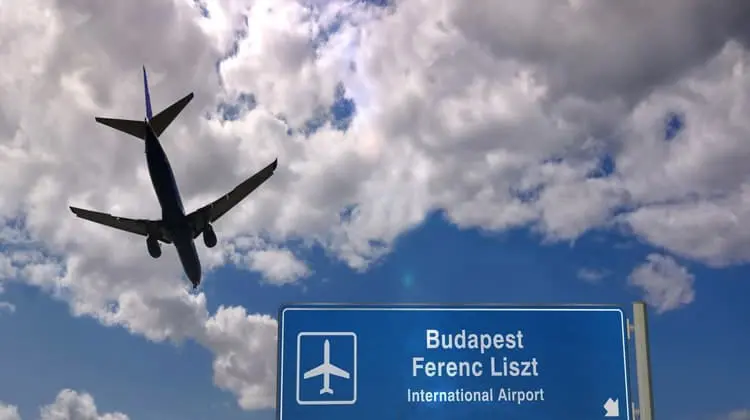 Avião em Budapeste