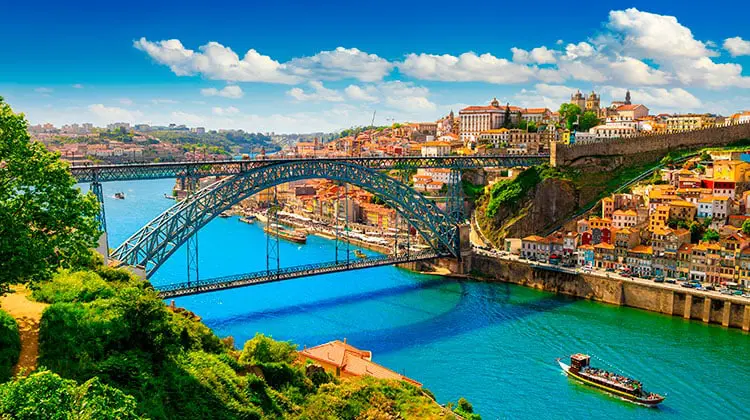 Ponte Luís I no Porto