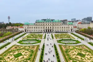Ponto turístico de Viena.