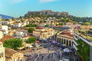 Atenas em dia de sol