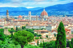 Vista panorâmica para Florença
