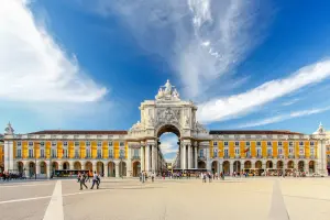 praça do comercio em lisboa