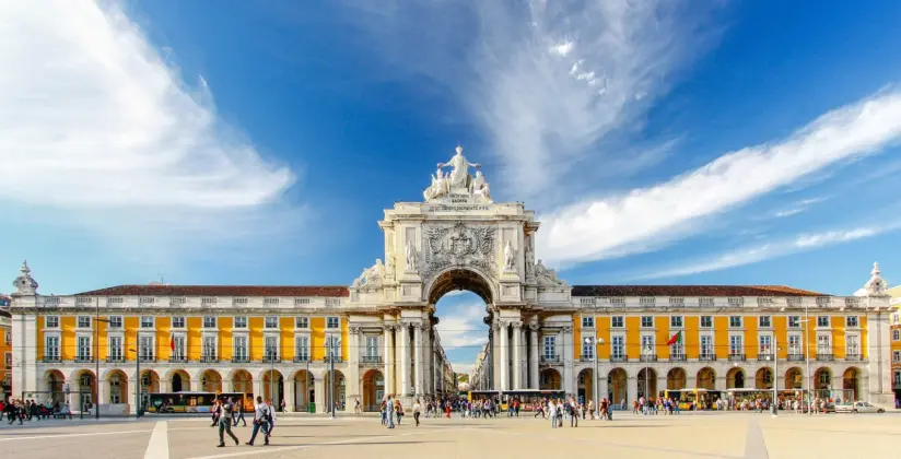 praça do comercio em lisboa